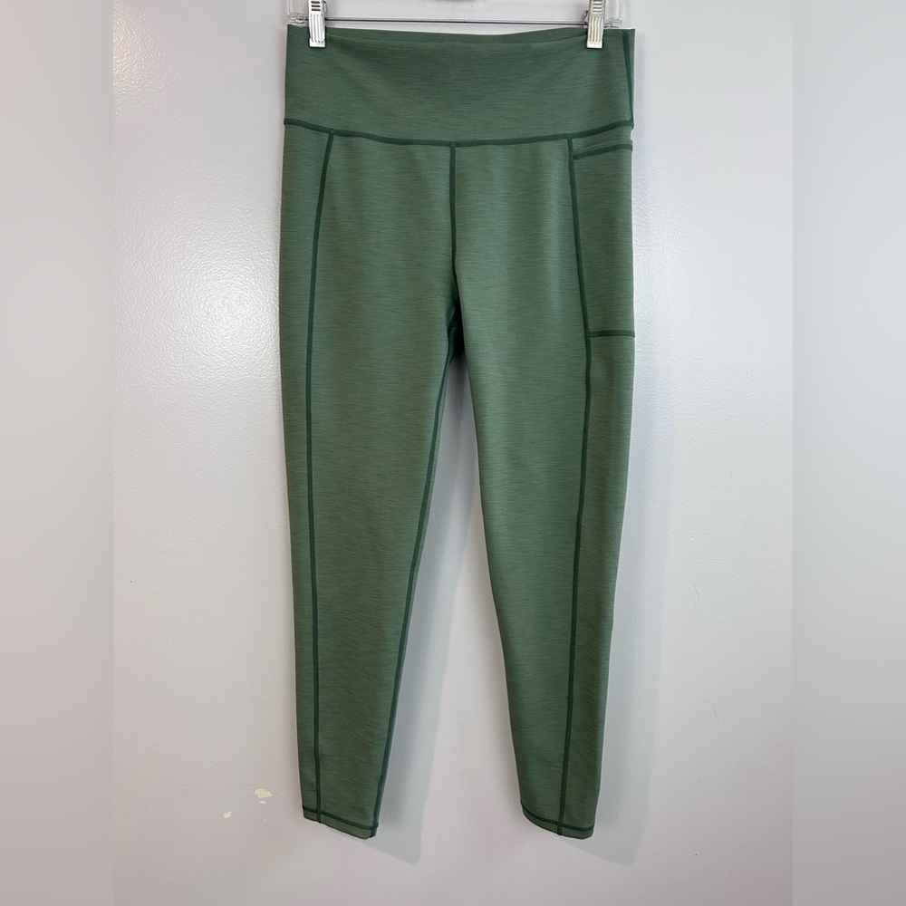 Sweaty Betty Super Sculpt Full Length Soft Green High Rise Leggings Size XL NWOT